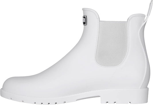 Asgard Women's Ankle Rain Boots Waterproof Chelsea Boots