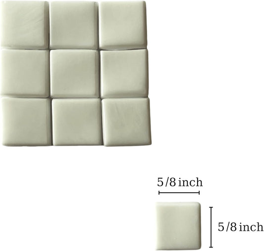SMEIINIK 1.1lb Bulk Single Iridescent Color Mosaic Tiles for Crafts, Glass Mosaic Pieces for Mosaic Puzzles, Stained Glass Tiles for Mosaic DIY, Mosaic Making Supplies(AJ01-20)