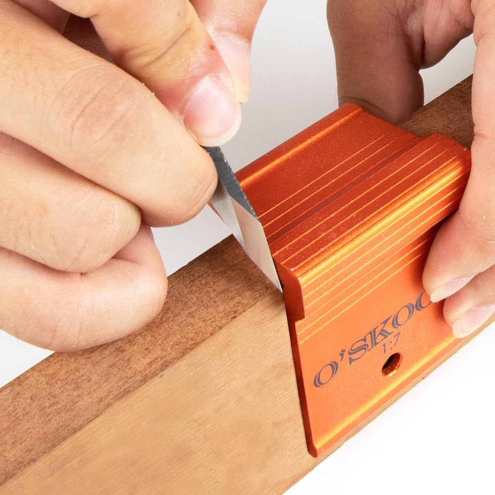 O’SKOOL Marking Knife High Speed Steel Blade Beechwood Handle - Precision and Durability for Professional Woodworkers