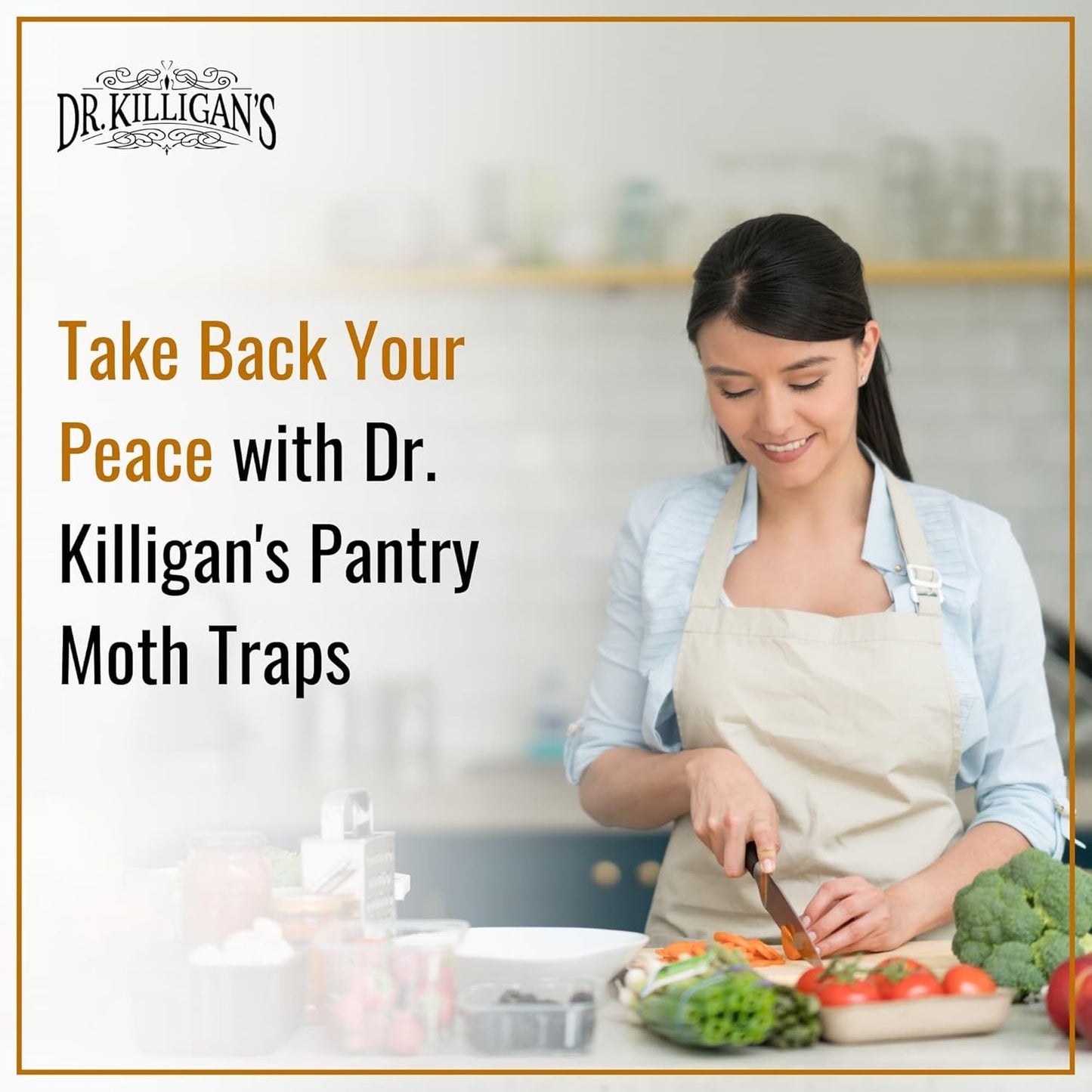 Dr. Killigan's Premium Double Potent Pantry Moth Traps with Pheromones Prime, Sticky Indian Meal Moth Traps for House, How to Get Rid of Moths in House (20 Pack, Blue)