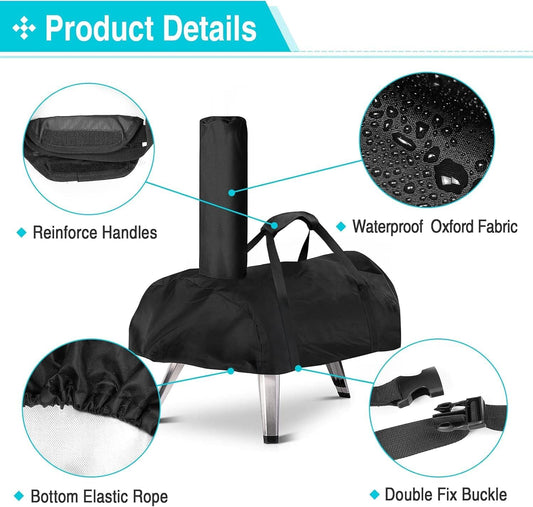 Pizza Oven Cover for Elevon,TwoPone Waterproof Pizza Oven Accessories Carry Cover for Outdoor