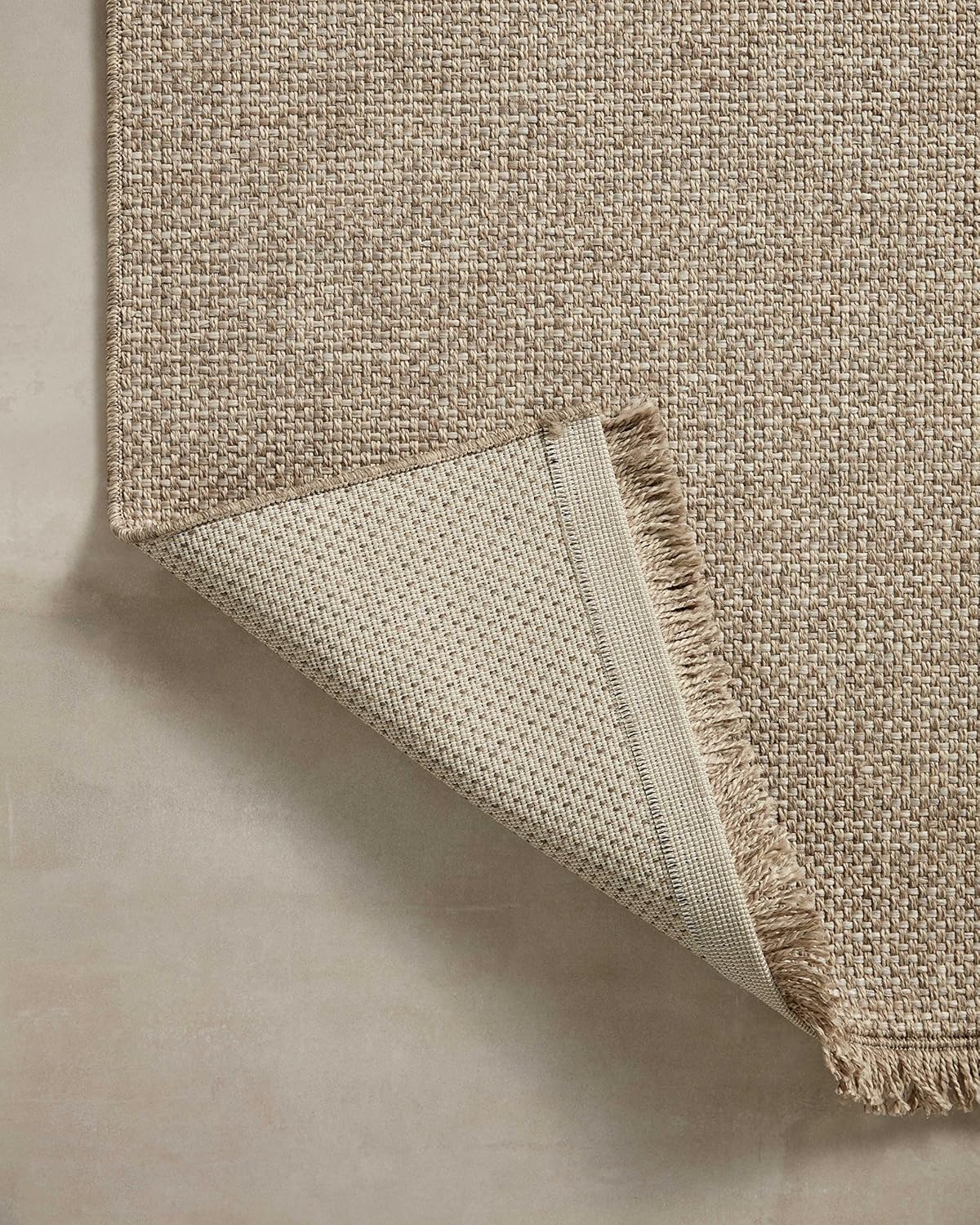 Loloi Dawn Collection Indoor/Outdoor DAW-04 Coffee 2'-3" x 7'-7" Runner Rug