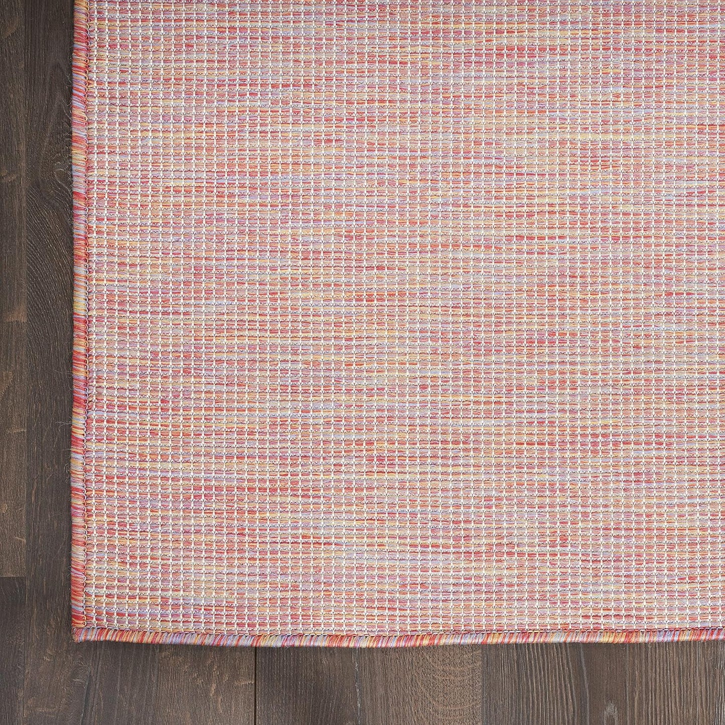 Nourison Home Positano Indoor/Outdoor Rainbow 5' x 7' Area Rug, Easy Cleaning, Non Shedding, Bed Room, Living Room, Dining Room, Backyard, Deck, Patio (5x7)