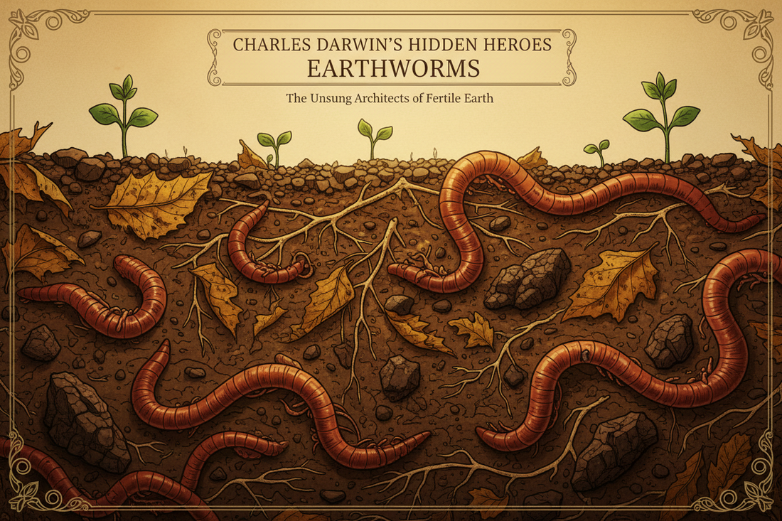 Charles Darwin’s Hidden Heroes: Earthworms and the Secret of Organic Soil