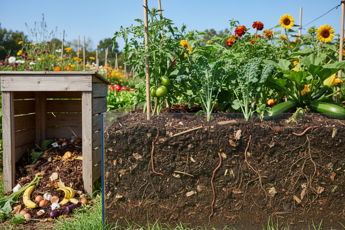 Compost and Organic Fertilizer That Makes Plants Grow Faster and Healthier Naturally