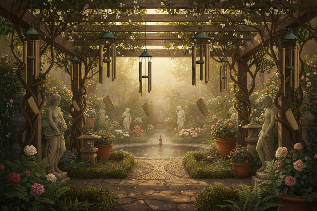 Echoes in the Garden: The Ancient Origins of Wind Chimes and Garden Decor