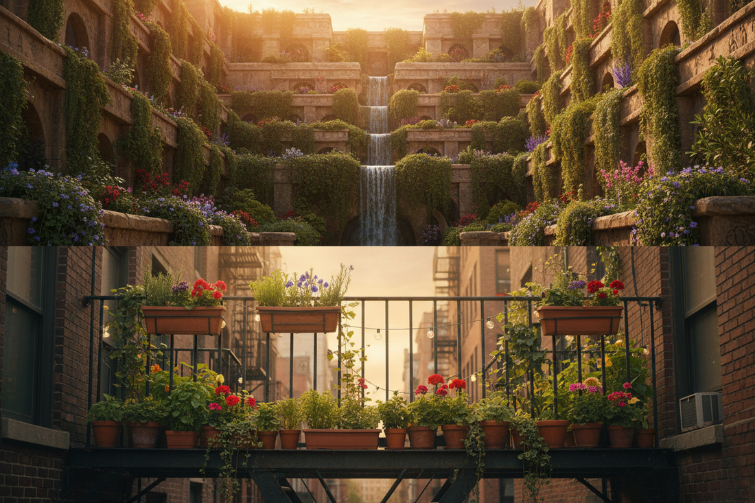From Babylon to NYC Fire Escapes: The Evolution of Balcony Gardening