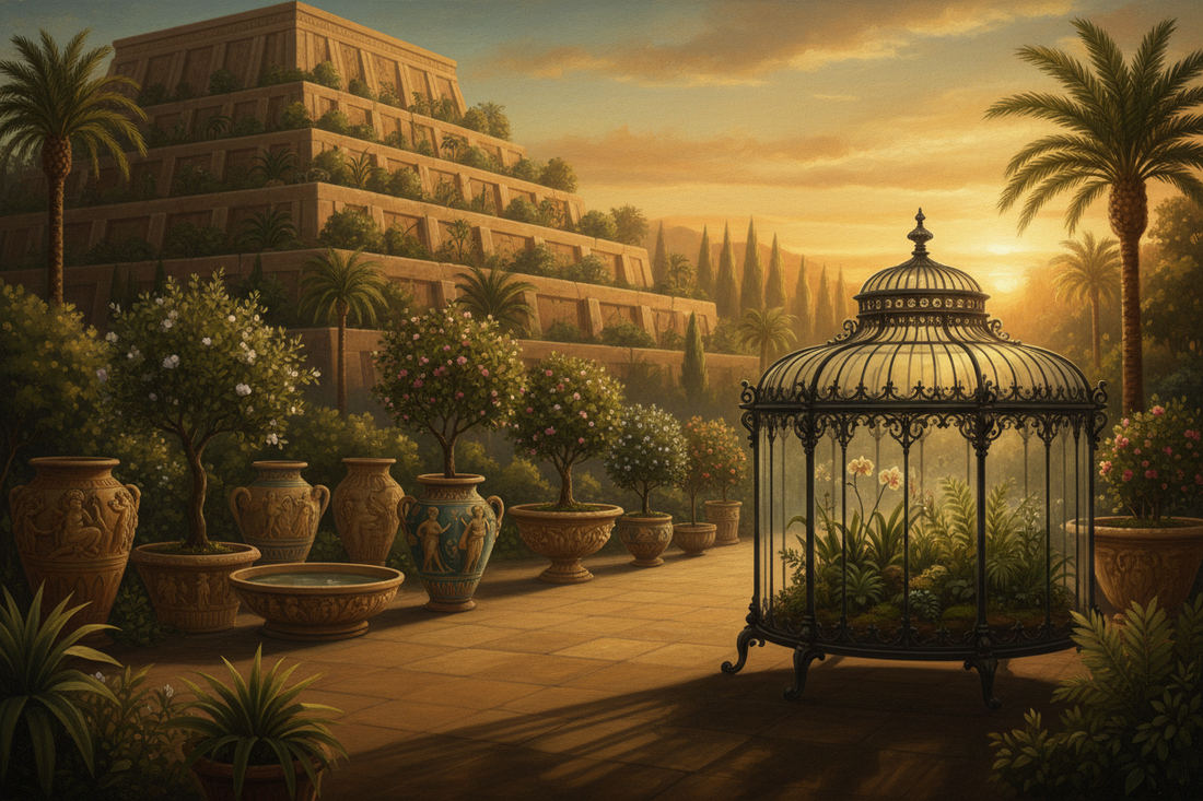 From Babylon to the Wardian Case: The Epic History of Planters