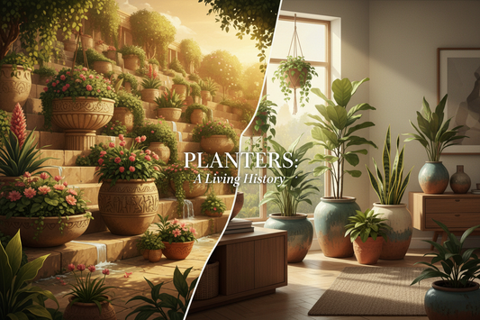 From Babylon to Your Living Room: The Art and History of Planters