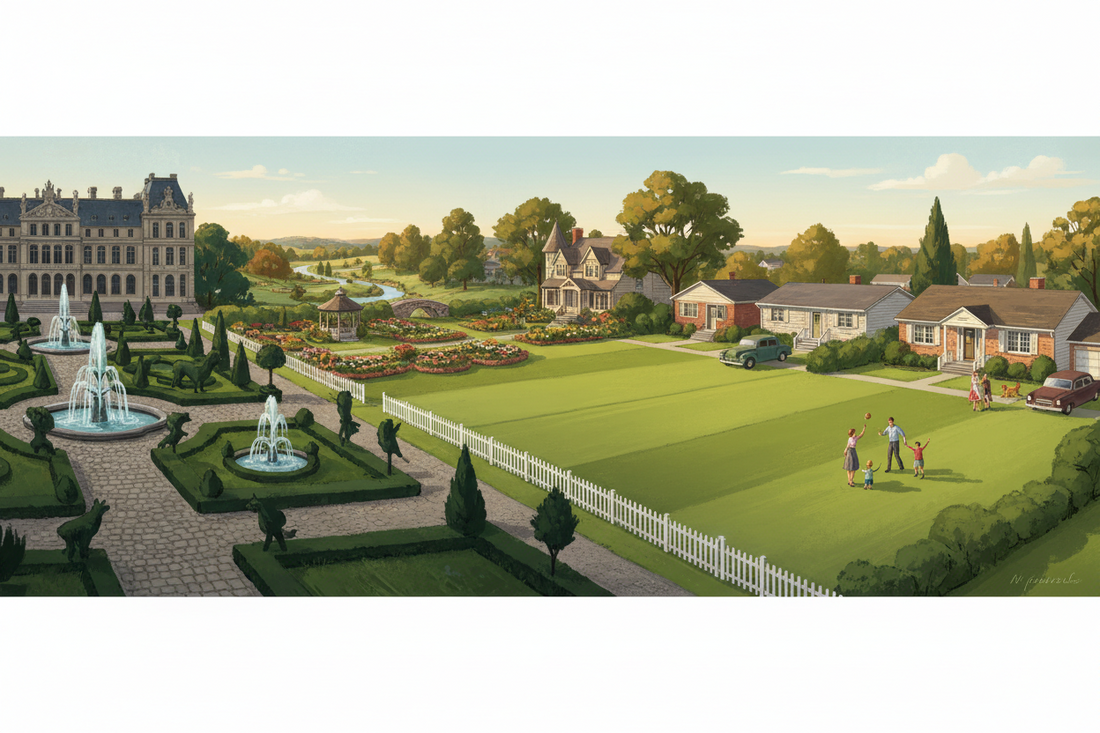 From French Palaces to Suburbia: The History and Evolution of the American Lawn