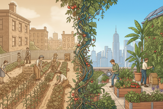 From Victory Gardens to Urban Jungles: The Evolution of City Gardening