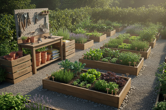 Garden Organization Made Easy: How to Create a Clean and Structured Outdoor Space