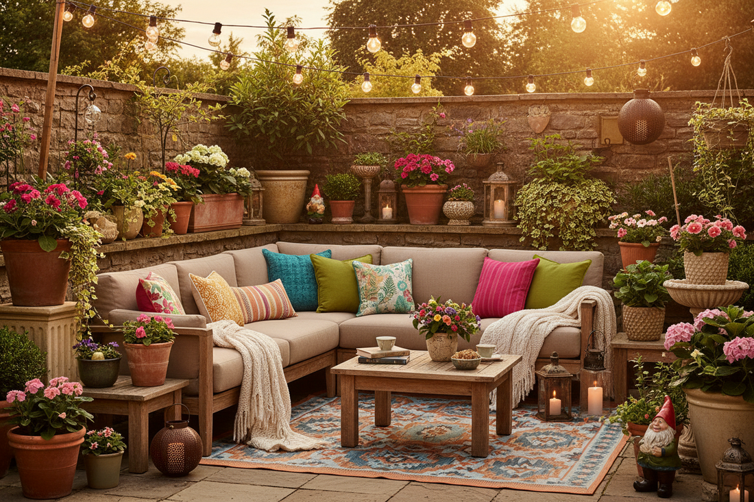 How Outdoor Decor Turns a Garden Into a Personal Space