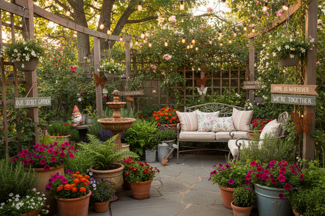 Outdoor Decor That Makes Your Garden Feel More Personal and Beautiful