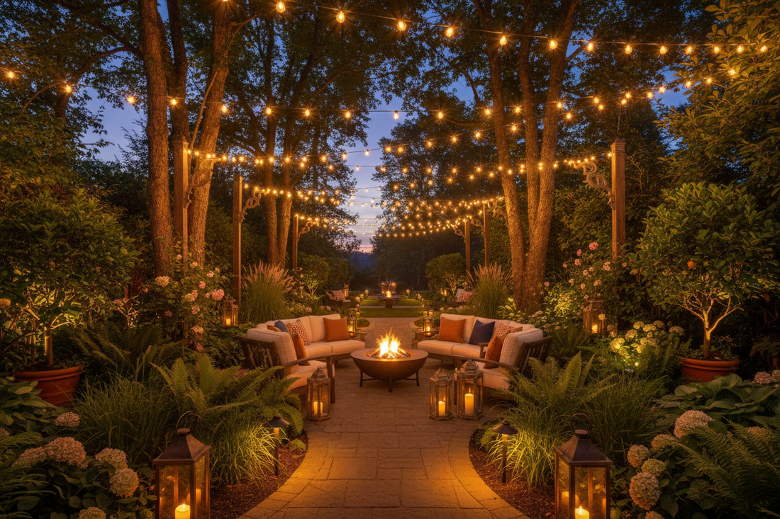 Outdoor Lighting That Makes Your Backyard Feel Instantly Warmer and More Inviting
