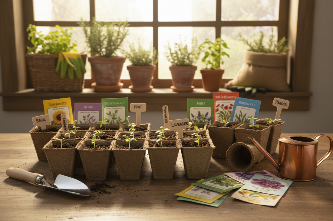 Seed Starter Kits That Make Growing Flowers and Herbs Feel Easy and Successful
