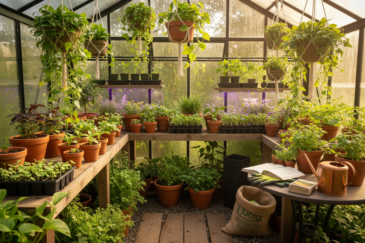 Greenhouse & Indoor Growing