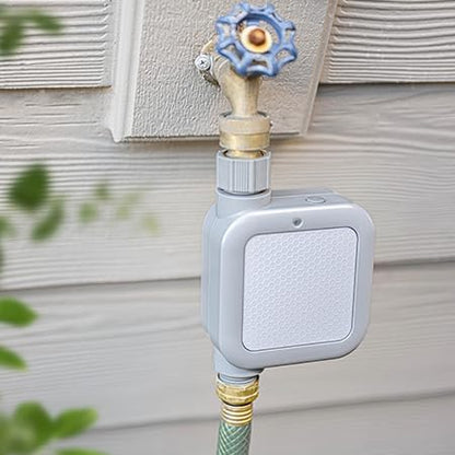 Netro Pixie Z1 Smart Hose Faucet Timer, Weather Aware, Compatible with Alexa (Pixie Z1 with Hub)