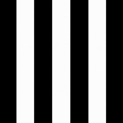 Arden Seat Cushion, 21 x 21, Rain-Proof, Fade Resistant, Cushion for Patio Dining, Adirondack, and Outdoor Chairs Black Cabana Stripe