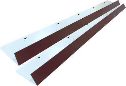 Eagle 1-26 Gauge 5 Foot Rain Diverter - Nails and Instructions Included (Mill Finish Aluminum, Copper, Galvanized, Stainless Steel & More) (2, Burgundy)