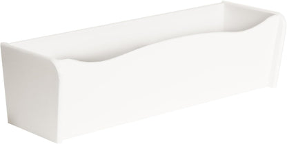 Flower Box 18" x 6" x 5" White Polyethlene for Window Sills, Sheds, and Playhouses, 1 PK (FB18W-BX1)