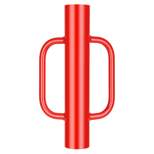 Gtongoko 18LB T Post Driver with Handles Heavy Duty Fence Post Driver Post Pounder for T-Posts，U Channel，Metal Post and Sign Post Pole Driver Tool,17 Inch Red
