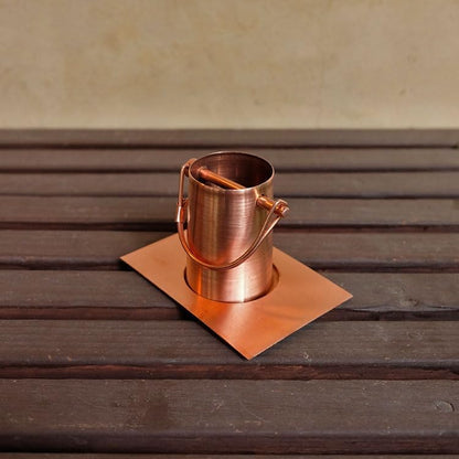 Nutshell Stores Honeybee & Hive Copper Rain Chain - Copper - 14 Feet