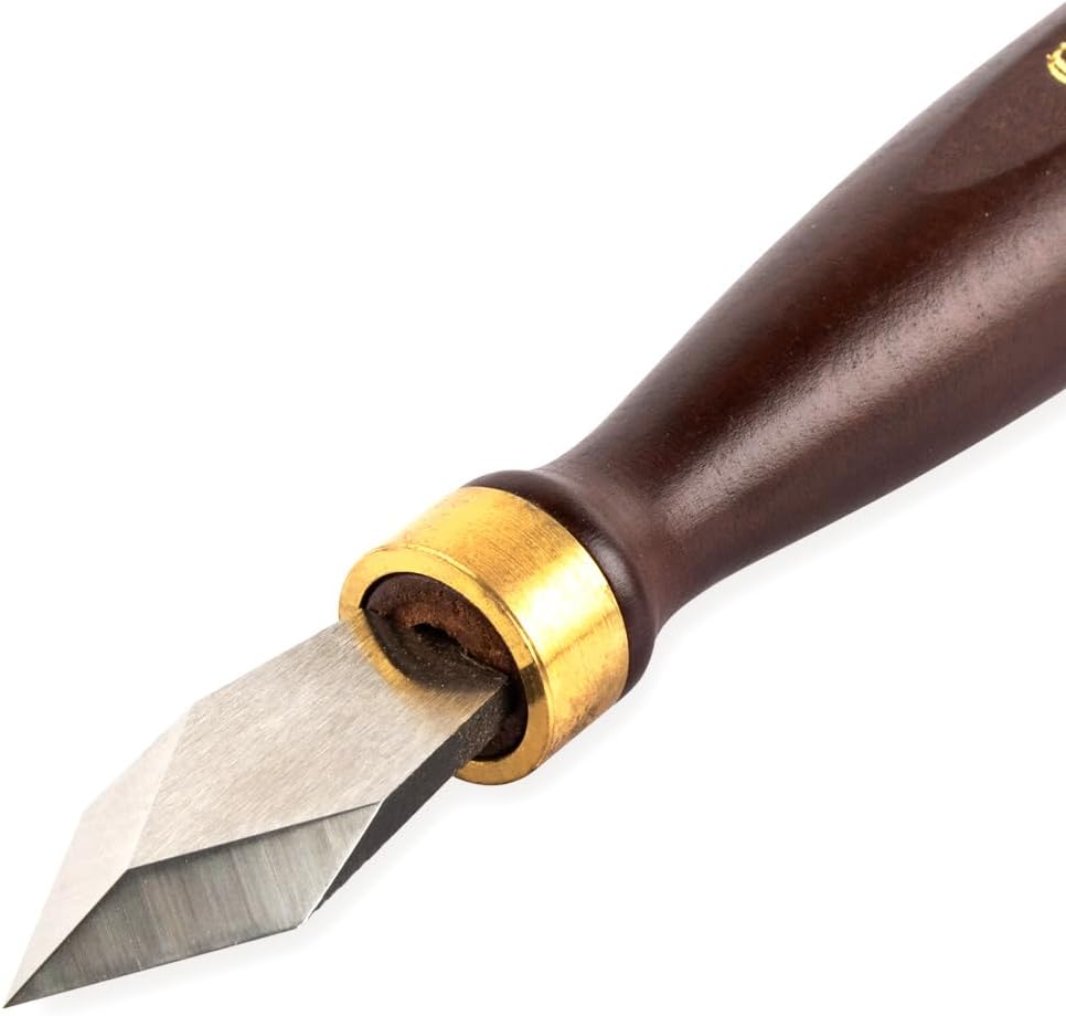 O’SKOOL Marking Knife High Speed Steel Blade Beechwood Handle - Precision and Durability for Professional Woodworkers