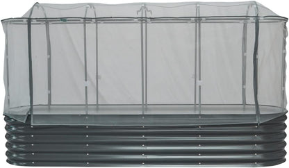 Vego garden Cover System for 2.5' x 2.5' (Round) Berry Garden Bed Twin Pack