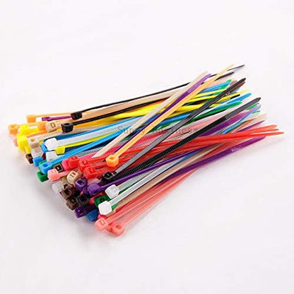 SYD 4 Inch length, 18lb Small size Self Locking Nylon Cable Zip Ties -1000 Piece (orange)