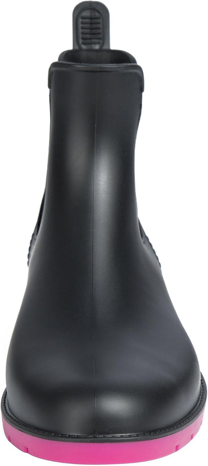 Asgard Women's Ankle Rain Boots Waterproof Chelsea Boots