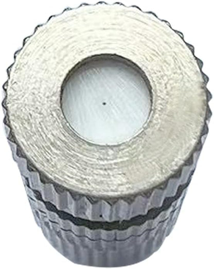 High Pressure Brass Nickel Plated Misting Nozzle for Outdoor Cooling Mist System, 0.5mm Ceramics Orifice, Anti-Drip Cleanable, 10pcs