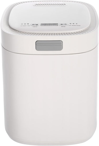 Electric Waste Kitchen Composter, 2.5L Foodcycler Eco-Friendly Electric Kitchen Compost,Three Working Modes Composting Machine for Apartment Countertop for Home (White)