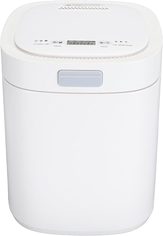 Smart Waste Kitchen Composter, 2.5L Capacity Electric Food Recycler Turn Waste Into Fertilizer, for Kitchen Disposal (US Plug 110V)