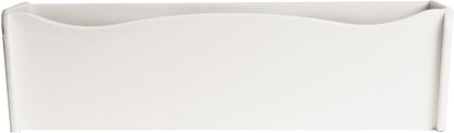 Flower Box 18" x 6" x 5" Forest Green Polyethylene for Window Sills, Sheds, and Playhouses, 1 PK (FB18FG-BX1)