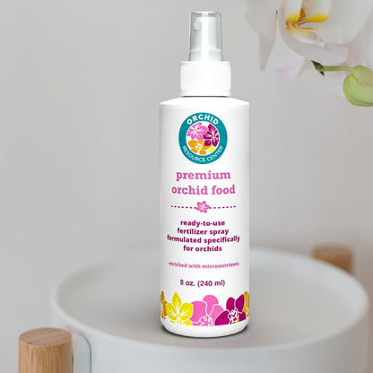 Orchid Fertilizer Spray – Nourishing Liquid Plant Food Mist for Healthy Orchids – Easy-to-Use Nutrient Boost for Vibrant Blooms & Healthy Roots – Made in USA – 8 oz