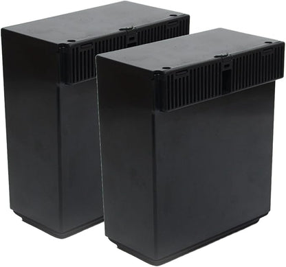 PUREBURG Replacement Filters Compatible with Break The Waves 3.8L, AIRMSEN 4L & MIDIT 3.8L Electric Kitchen Composter,2-Pack Activated Carbon Filter Air Clean