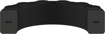 Foldable Kraft Paper Stool, Honeycomb Accordion Folding Bench, Collapsible Paper Stool for Small Spaces, Portable Footrest and Side Table for Living Room and Office,Black-44×31×300cm