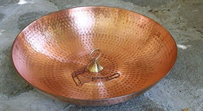 Nutshell Stores Hand Hammered Copper Dish with Loop