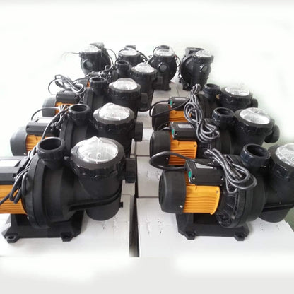 Solar Swimming Pool Pump, PWS Powerful Solar Water Pump with MPPT Controller,72VDC, 1.2HP, 62ft, 92GPM,Suitable for Salt Water, JP21-19/900