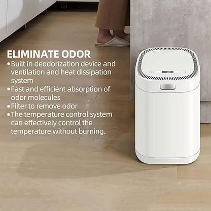 Kitchen Organics Waste Compost Bin Garbage Recycling Food Waste Disposer 2.5L Electric Composter for Kitchen,Helps Turn Food Waste Into Pre-Compost,