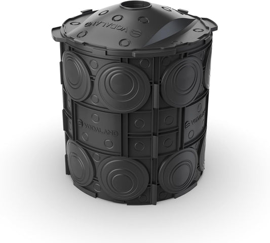Vodaland- Easy Stormwater Dry Well – Heavy-Duty Modular Drainage Solution with Reinforced Panels, Prevents Flooding & Promotes Groundwater Recharge, Rain Collection, Ideal for Yards & Commercial Use