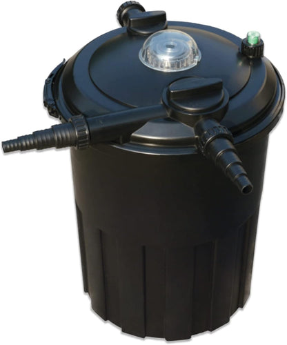 HALF OFF PONDS Bio Pro 4000 Pressure Filter with Built-in 24-Watt Clarifier for Ponds to 4,000 Gallons - BPF4000