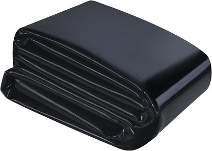 15 x 20 FT Pond Liner, 20 mil Pond Liners for Outdoor Ponds, UV Resistant Fish Pond HDPE Liner for Backyard Koi Ponds, Pool, Water Features, Fountains, Waterfall and Water Gardens, Black