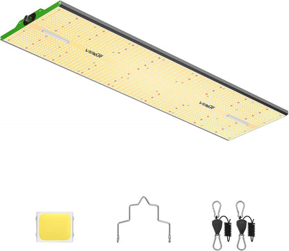 VIPARSPECTRA Upgraded P4000 Led Grow Lights for Indoor Plants Dimmable Full Spectrum Commercial Grow Lamp for Seedlings Veg/Bloom in 5x3 Grow Tents Greenhouses