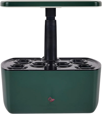 AeroGarden Harvest Lite, Indoor Garden Hydroponic System with LED Grow Light, Holds up to 6 AeroGarden Pods, Green