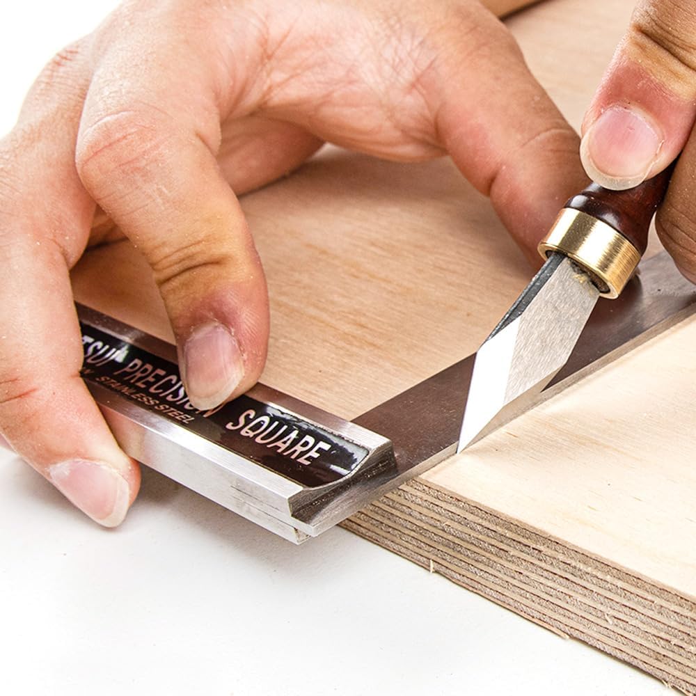 O’SKOOL Marking Knife High Speed Steel Blade Beechwood Handle - Precision and Durability for Professional Woodworkers