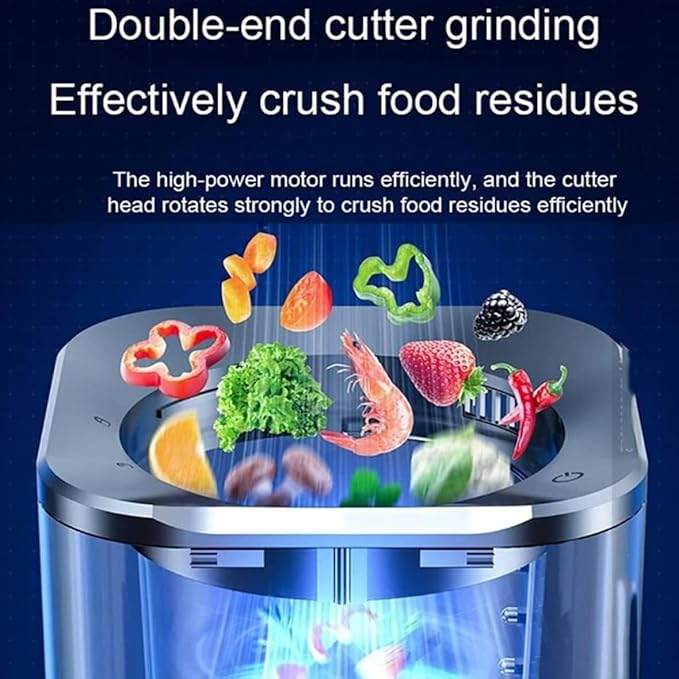 Smart Waste Kitchen Composter, Electric Kitchen Composter, Home and Kitchen Composting Bin, Countertop Automatic Food Waste Cycler with 2.5L Capacity, Turn Garbage to Compost with Single Button