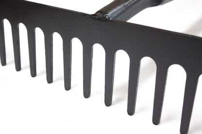 Bully Tools 92369 66-Inch 4-Tine Mulch Fork with Fiberglass Long Handle