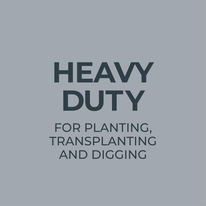 Woodland Tools Heavy Duty Garden Transplanter - Narrow Anodized Aluminum Hand Shovel with Depth Markings and Ergonomic Grip, Planting and Digging Tool for Soil, Flowers, Bulbs, and Raised Beds